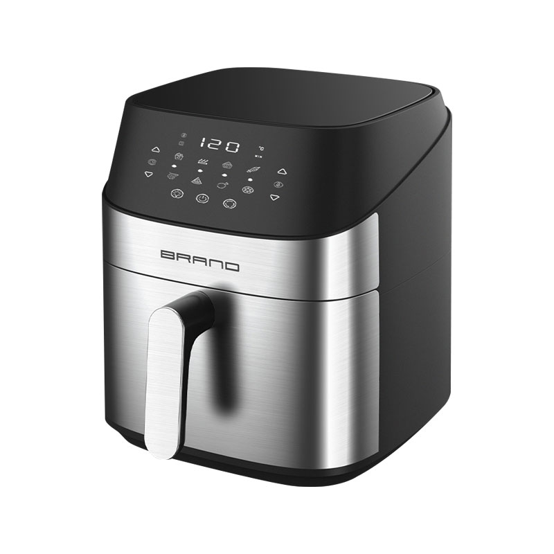 چگونه صفحه نمایش لمسی مات کنترل می کند Fryer حتی توزیع گرما برای ترد و پخت و پز را تضمین می کند؟