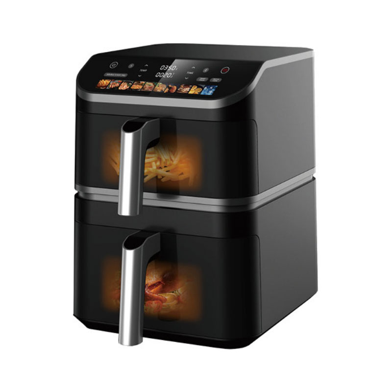 چگونه Fryer Double Stack Air برای نتایج پخت و پز مداوم ، کنترل دما را در هر دو محفظه انباشته مدیریت می کند؟